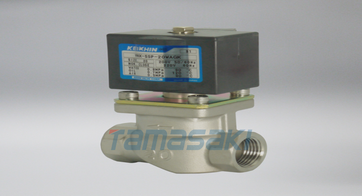 食品电磁阀KEIHIN京滨VKK-SSP-20WAGK不锈钢反冲式电磁阀