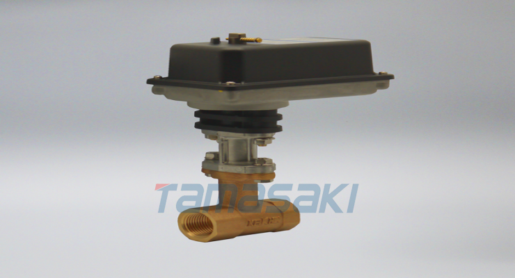 日本KEIHIN京滨KMK-SLP-R20S低压蒸汽用弹簧式电动球阀出售现货