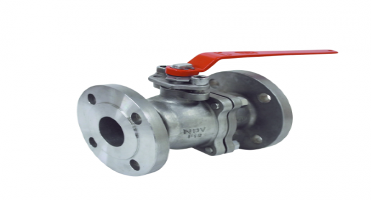 日本NDV蒸汽、污泥用球阀F107NB-CFMR-015-J10KRF阀座采用PTFE