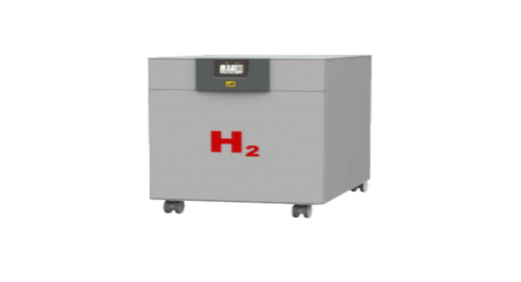 JASCO吉之岛 高纯度氢气装置 HG PRO 16M LN配有脚轮气体发生器