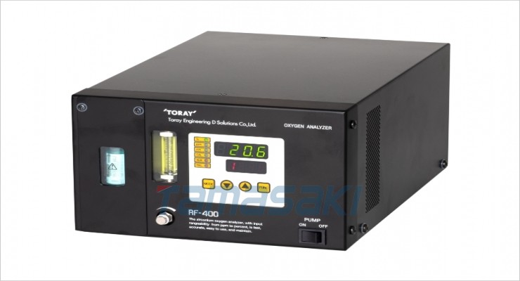 日本TORAY东丽 氧气浓度计RF-400-01氮气回流焊设备 氧化锆分析仪RF-400