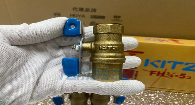 现货！！KITZ球阀 ZT-15A北泽KITZ 黄铜球阀（全通径蝶形手柄）