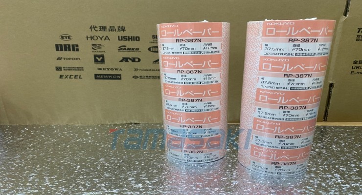 京都玉崎、KOKUYO现货 热敏纸 RP-387N 卷纸