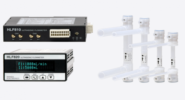 HLFS01-08超纯水/纯水/化学溶液超声波流量计探测器 HONDA本多电子 