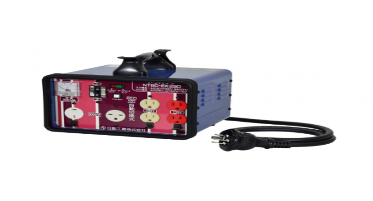 玉崎售 NICHIDO日动工业NTBO-EK330 升压、降压自由型变压器