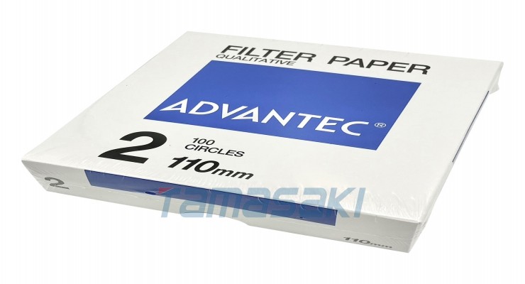 ADVANTEC东洋4-904-12 定性滤纸2号 Φ110 100张 00021110