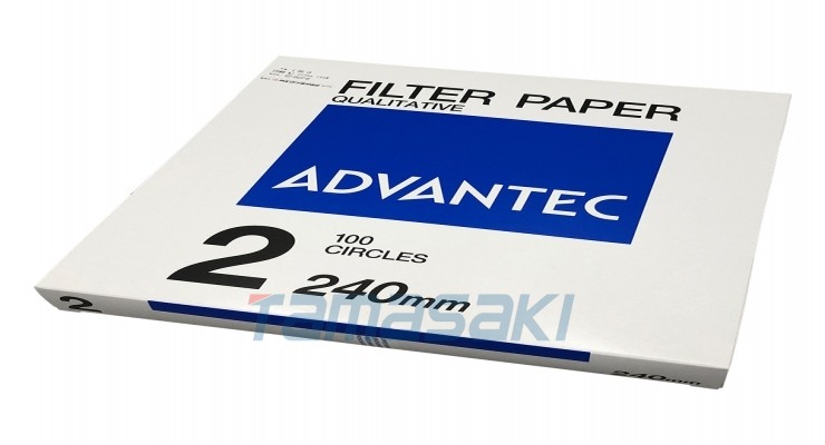 ADVANTEC东洋4-904-20 定性滤纸No.2 Φ285 100张 00021285