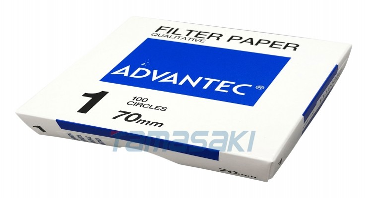 ADVANTEC东洋4-903-06 1号定性滤纸 100张 00011070