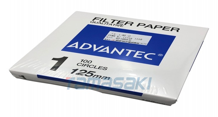 ADVANTEC东洋4-903-13 1号定性滤纸 100张 00011125