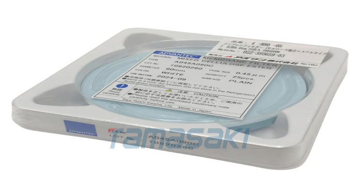 ADVANTEC东洋膜过滤器（纤维素混合酯型） 孔径 0.45μm 25 个 10040029