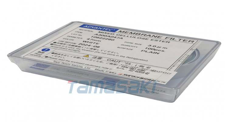 ADVANTEC东洋膜过滤器（纤维素混合酯型） 孔径 0.2μm 100 个 A020A013A