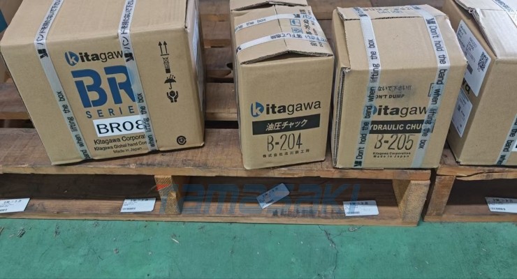 现货空心动力卡盘BR08原装正品KITAGAWA北川铁工所株式会社