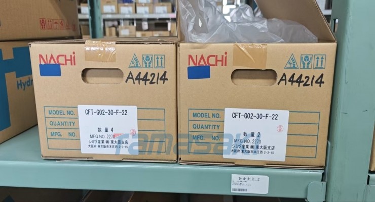 日本仓库现货 NACHI不二越CFT-G02-30-F-22流量控制阀 垫片安装型