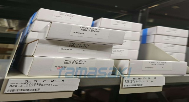 日本ASK径向压力表OPG AT R1 4 60x 2.5MPa立式压力表 现货