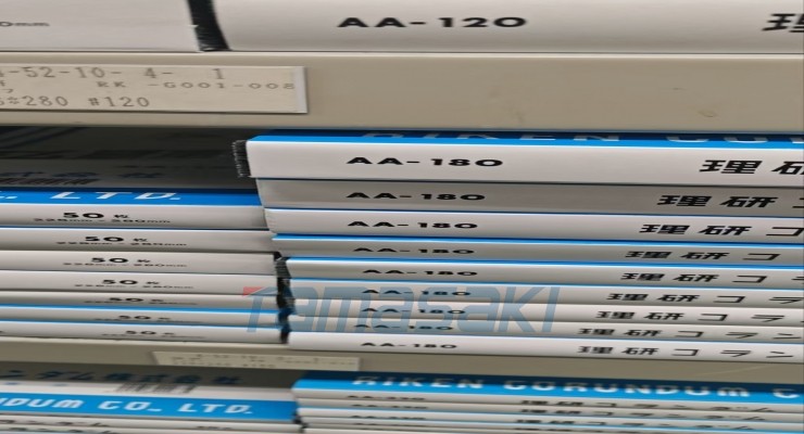日本理研RIKEN CORUNDUM研磨布AA-180、AA-600现货