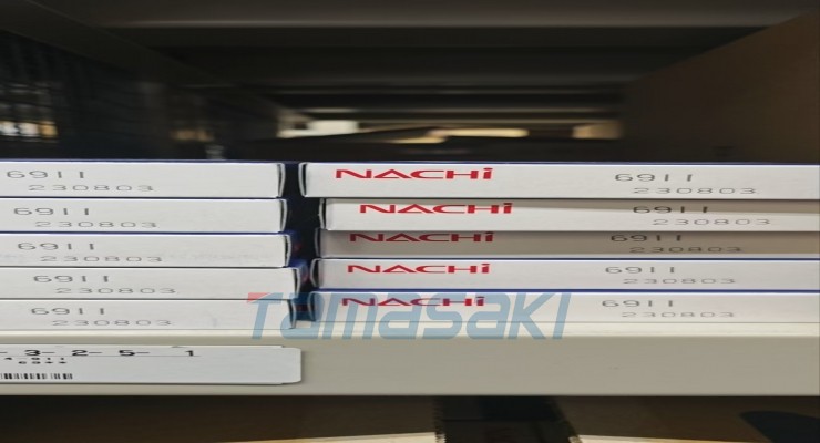 玉崎NACHI不二越6911单列深沟球轴承开式密封式