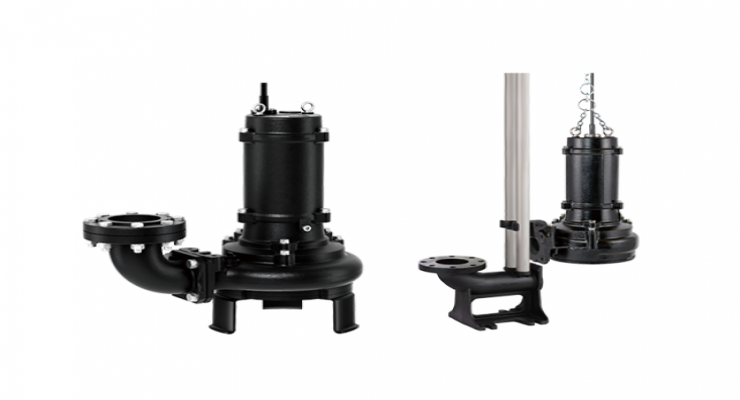 TSURUMI鹤见制作所80BN41.5潜水无堵塞型粉碎泵