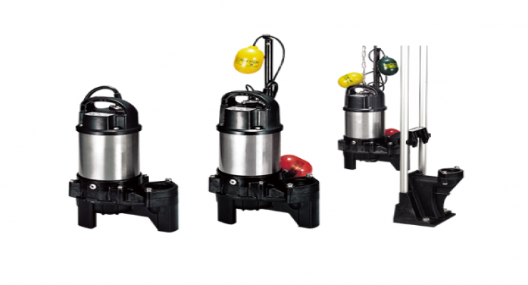 TSURUMI鹤见制作所废水排放旋转泵40PUA2.25自动型塑料泵