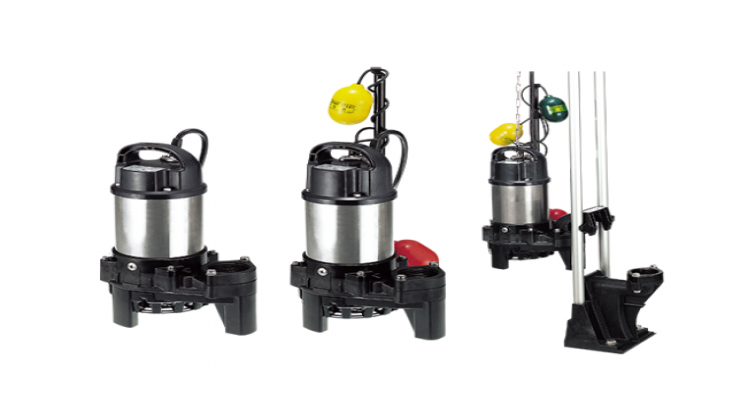 潜水高转速泵80PNA22.2工业循环水处理泵TSURUMI鹤见制作所