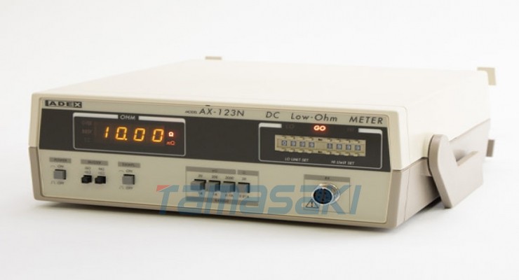 ADEXAILE亚德克斯艾尔株式会社AX-123N  数字 DC 低欧姆 电表