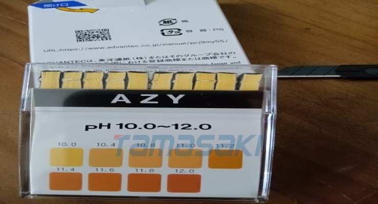 【深圳仓库现货】日本东洋滤纸	AZY PH10.0-12.0