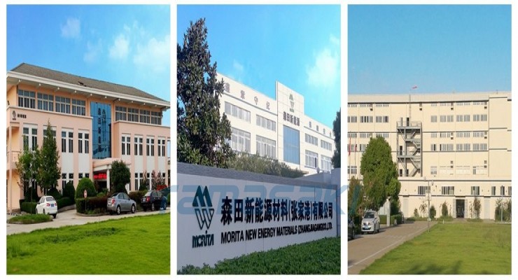 浙江森田新材料有限公司	ZHEJIANG MORITA NEW MATERIALS CO.LTD